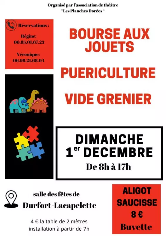 Bourse Aux Jouets Puériculture Vide Grenier