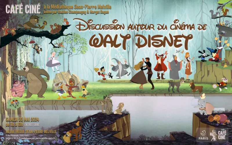 Café Ciné  : «Discussion Autour du Cinéma de Walt Disney»