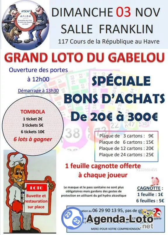 Loto à Bons D Achats du Gabelou