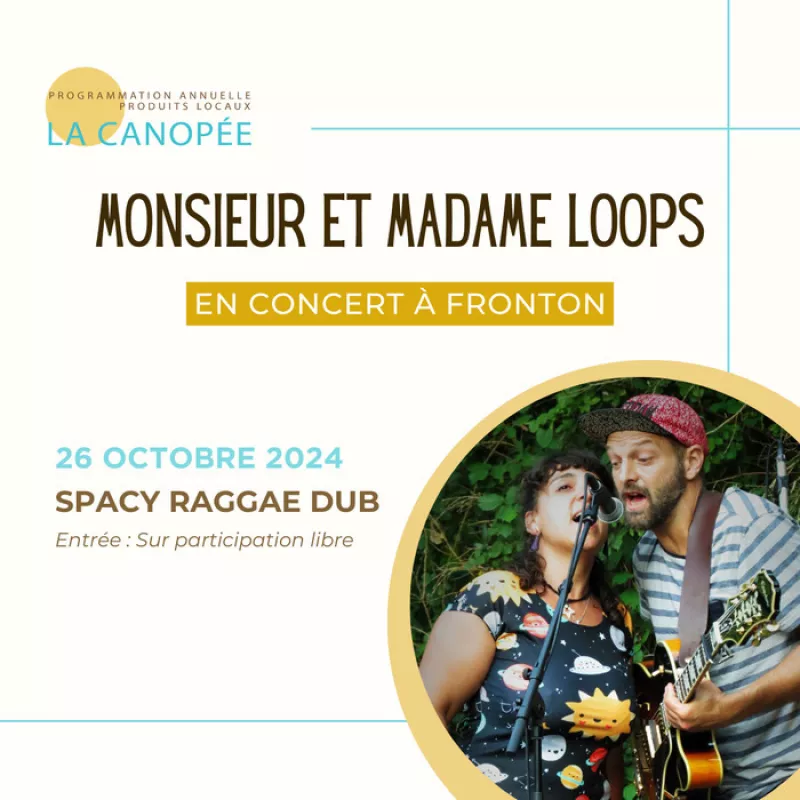 Monsieur et Madame Loops | Spacy Raggae Dub | 26.10.24