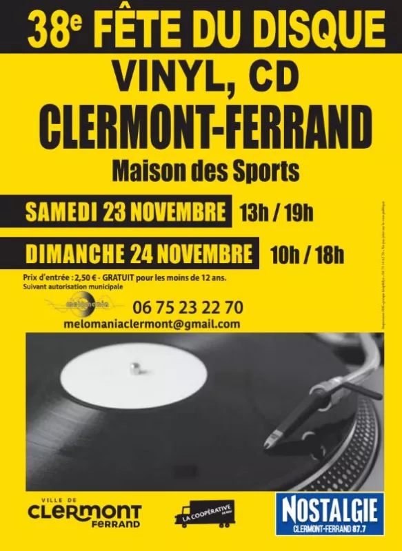 Fête du Disque Vinyl et Cd