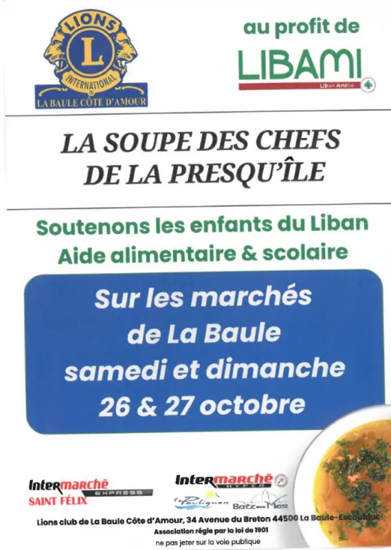 La Soupe des Chefs de la Presqu'Île