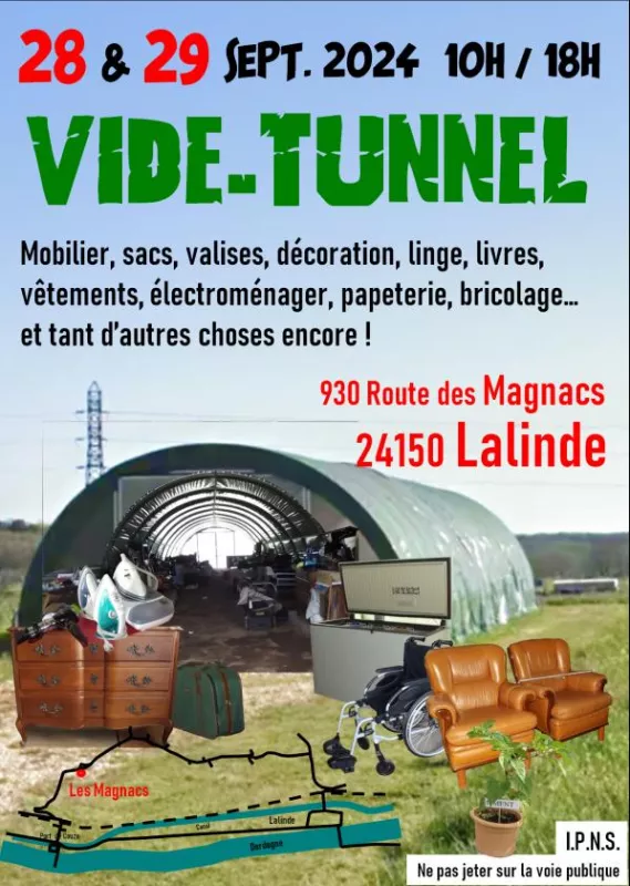 Vide-Tunnel à Lalinde