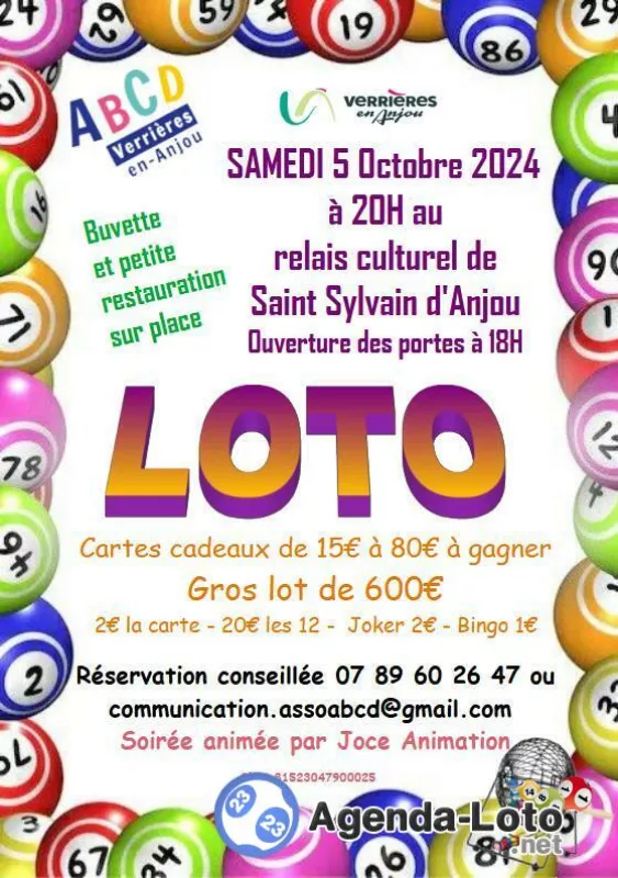 Loto Association Abcd par Joce Animation