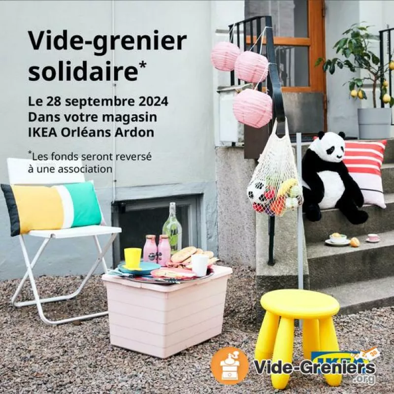 Vide-Grenier Solidaire chez Ikea Orléans