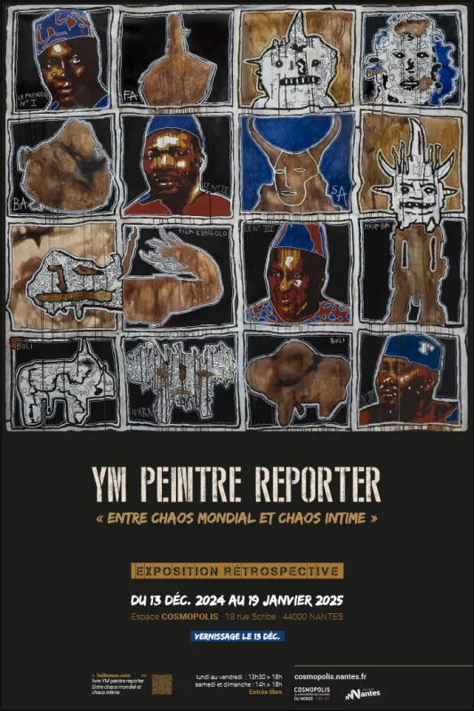 Ym Peintre Reporter-entre Chaos Mondial et Chaos Intime