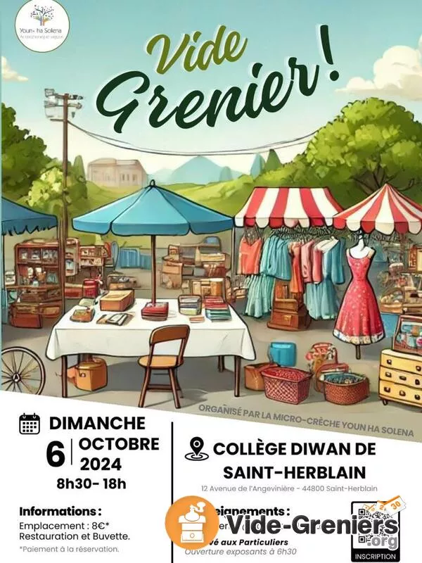 Vide Grenier de la Micro Crèche Youn Ha Solena