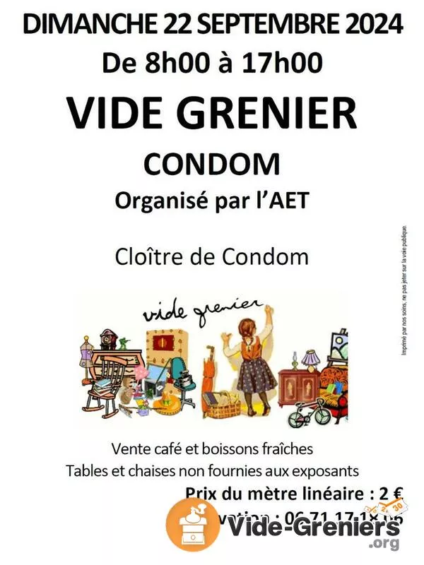 Vide Grenier de l'Amicale des Employés Territoriaux