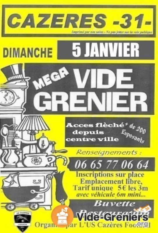 Mega Vide Grenier-Plus de 200 Exposants Attendus....