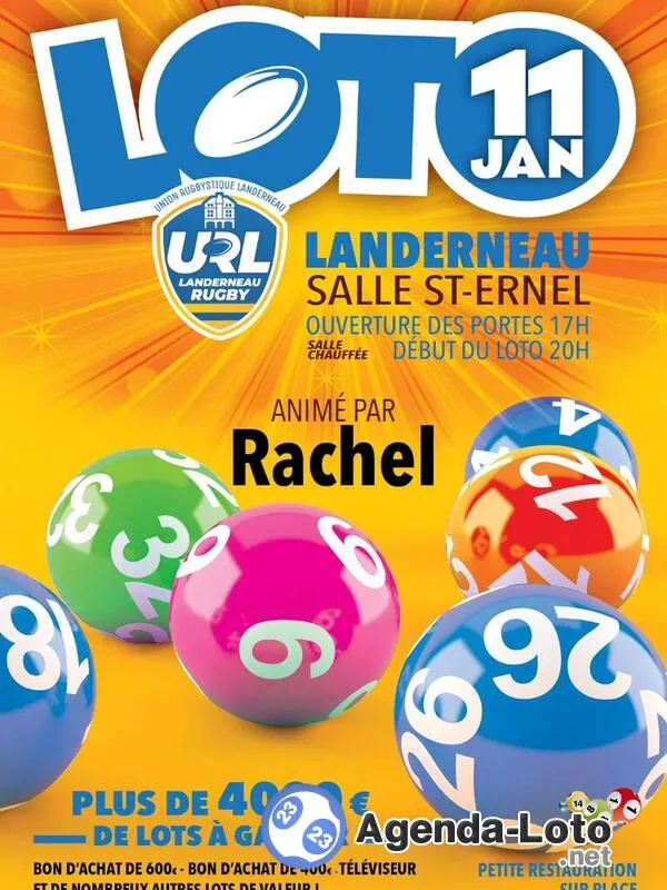 Loto-Bingo Animé par Rachel