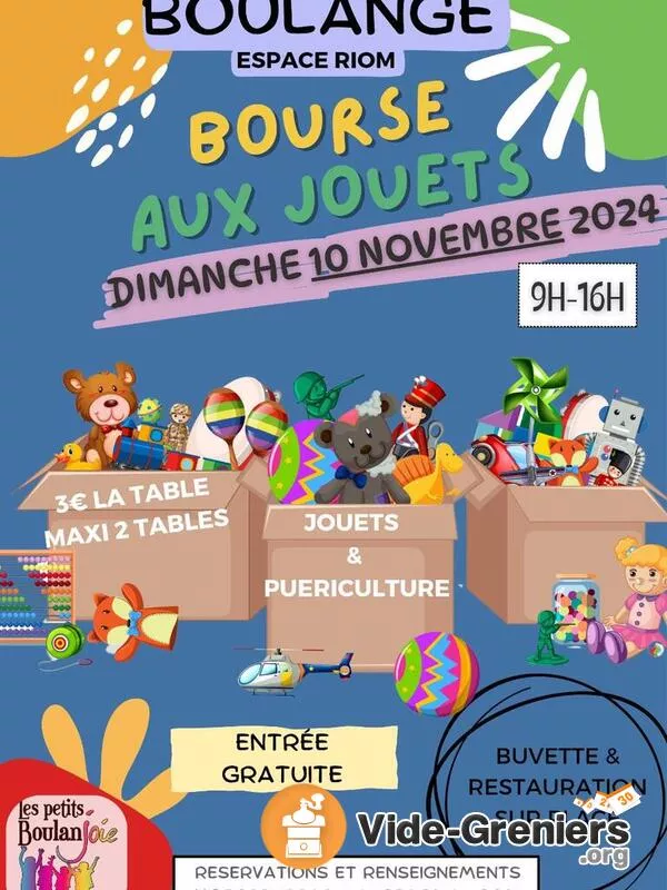 Bourse Aux Jouets et Puériculture-Boulange