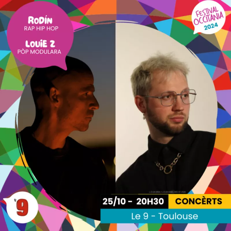 Rodín et Louie Z au 9-Festival Occitania