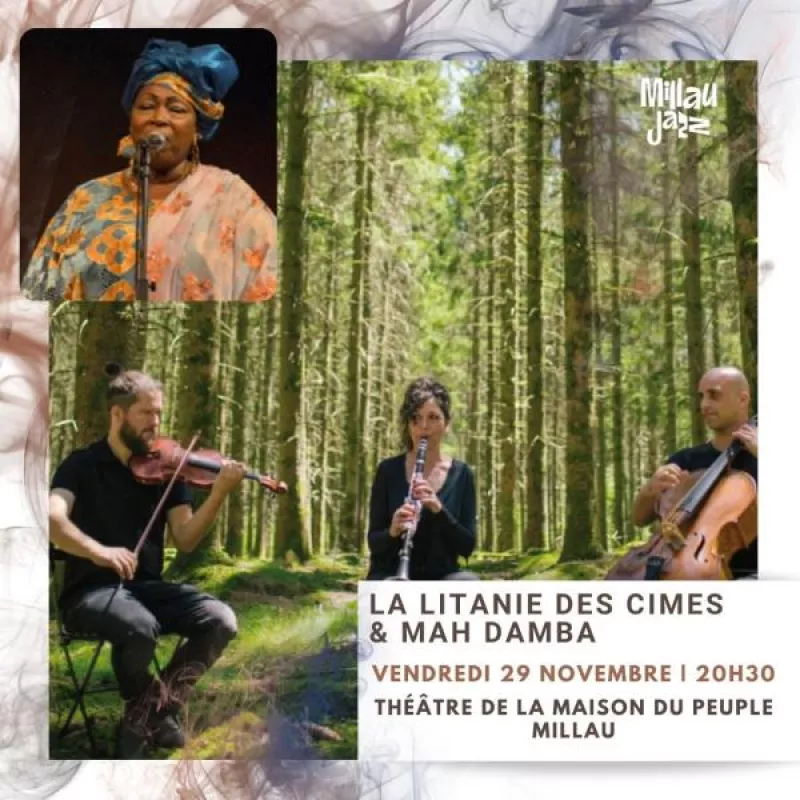 Concert | la Litanie des Cimes et Mah Damba