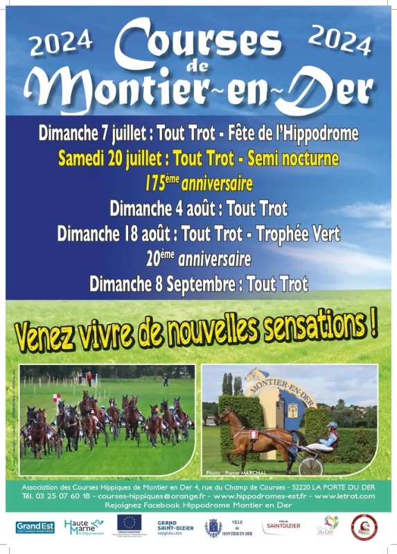 Courses Hippiques à Montier en Der