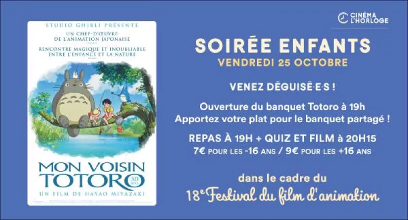 Soirée Enfant Totoro