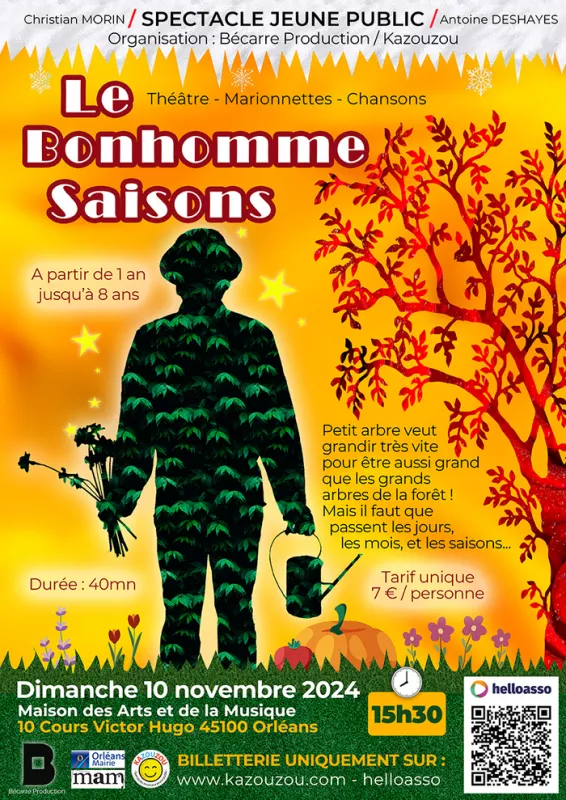 Spectacle Jeune Public «le Bonhomme Saisons»