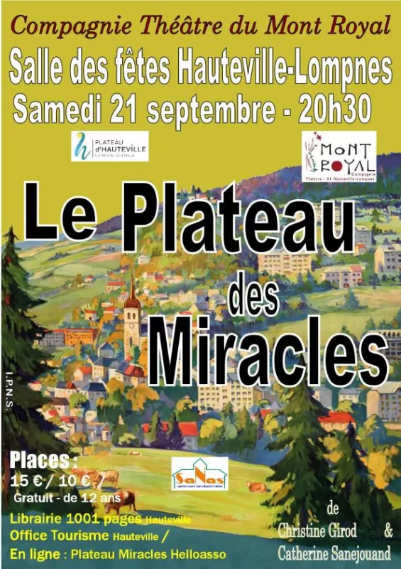 Spectacle-le Plateau des Miracles