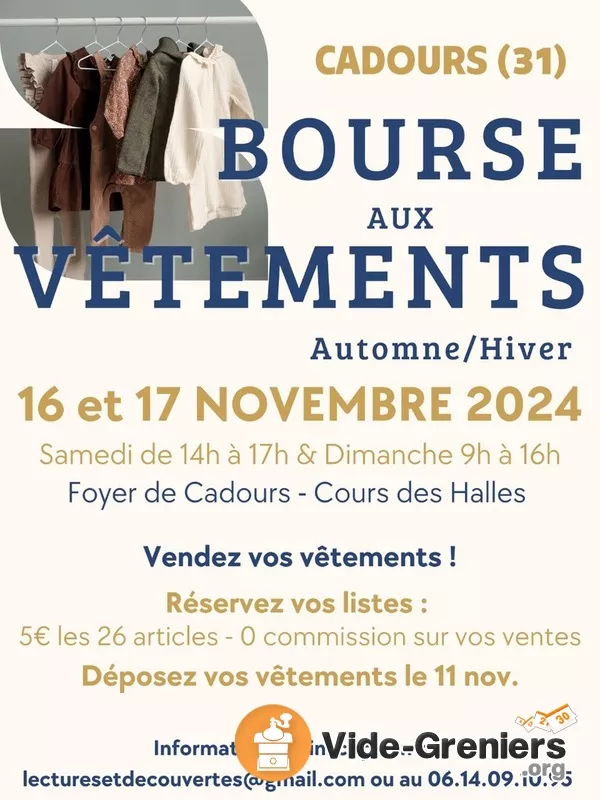 Bourse Aux Vêtements Adulte-Enfant-Puériculture