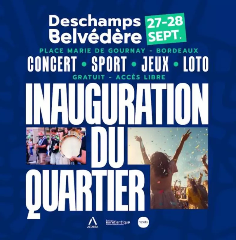 Inauguration du Quartier Deschamps Belvédère