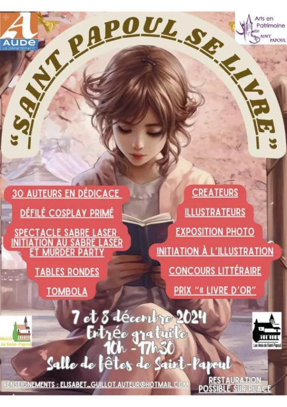 Salon du Livre, Saint-Papoul Se Livre