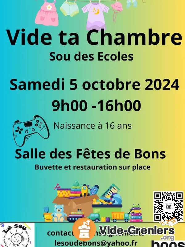 Vide Ta Chambre ( 0-16Ans)