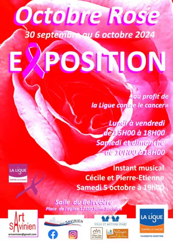 Art Savinien Octobre Rose 2024