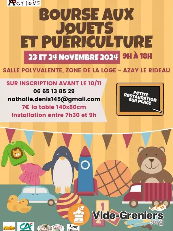 Bourse Aux Jouets et Matériel de Puériculture