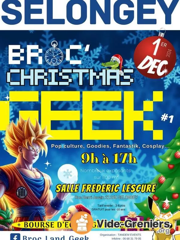 Broc 'Christmas Geek de Selongey