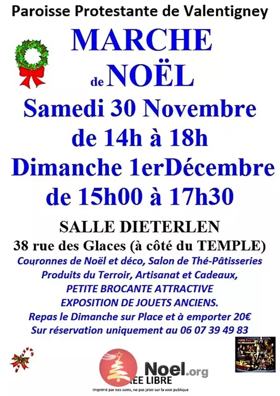 Petite Brocante Marche de Noel