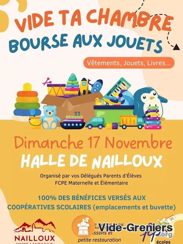 Vide Ta Chambre-Bourse Aux Jouets