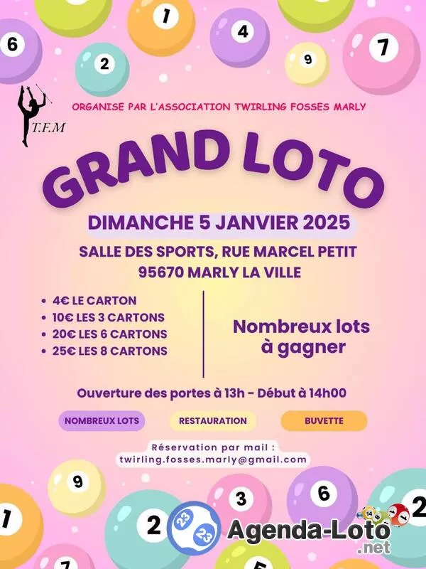 Loto Twirling Bâton Fosses Marly