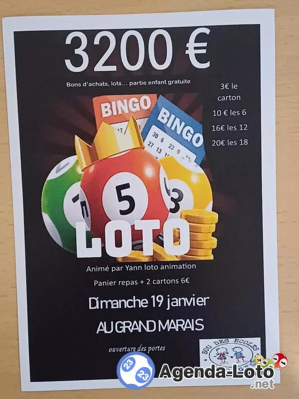 Super Loto du Sou des Écoles de Riorges