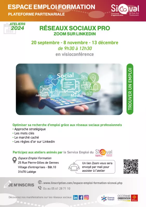 Réseaux Sociaux Prozoom sur Linkedin