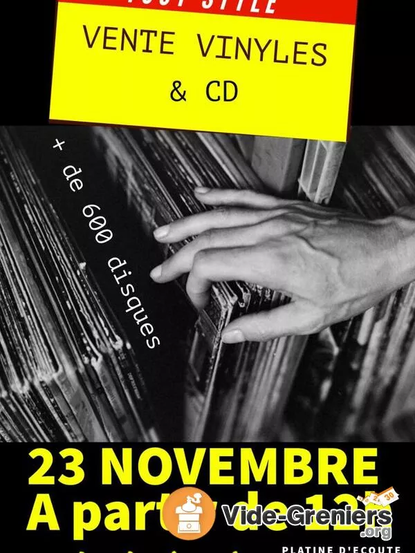 Vente de Vinyles et Vide Dressing