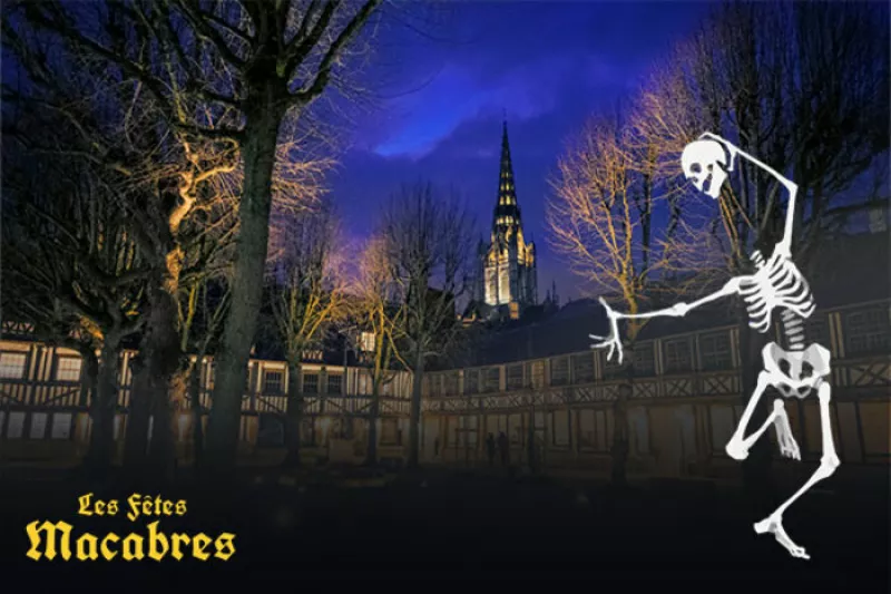 Fêtes Macabres : Visite Nocturne de l'Aître Saint-Maclou