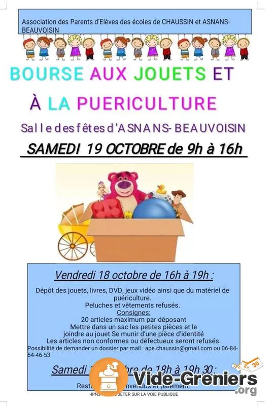 Bourse Aux Jouets et Puériculture