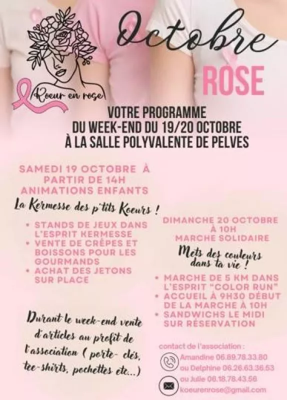 Octobre Rose, Kermesses