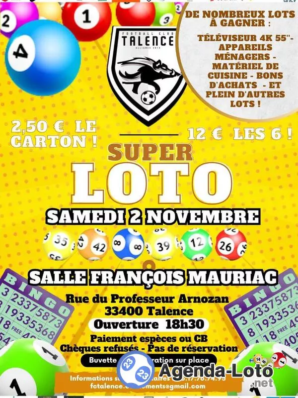 Super Loto du Fc Talence