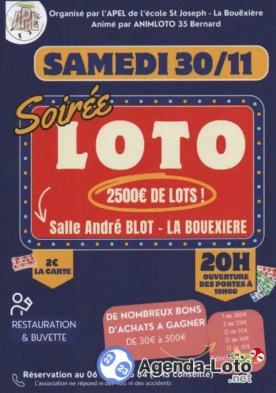 Loto Animé par Animloto35 Bernard