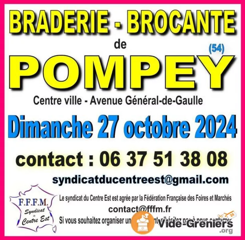 Brocante et Braderie de Pompey