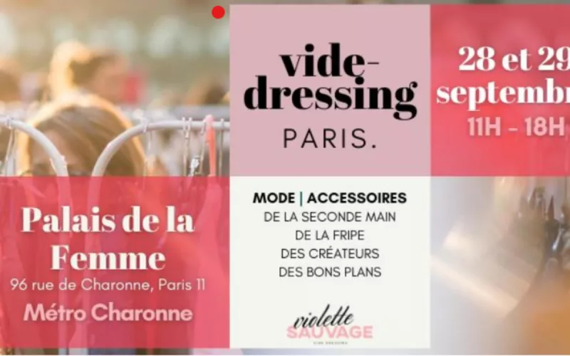 Vide Dressing Géant Violette Sauvage