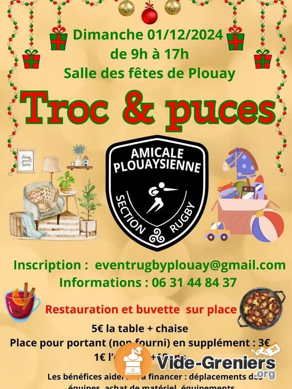 Troc et Puces du Club de Rugby