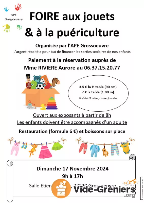 Foire Aux Jouets et à la Puériculture