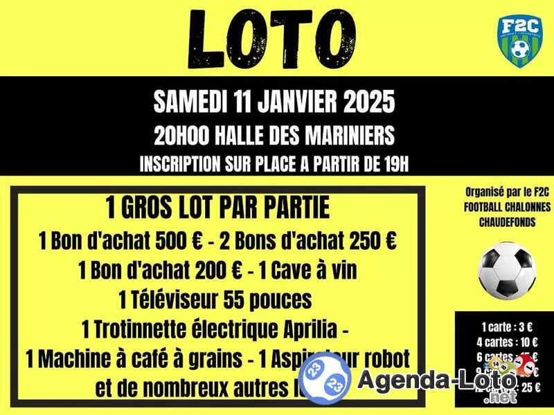 Super Loto du Football Chalonnes Chaudefonds