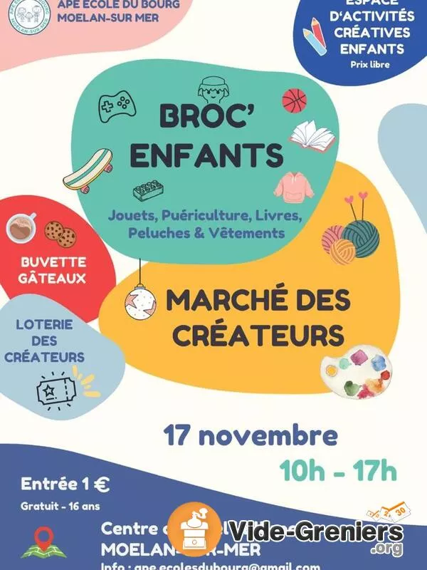 Broc'Enfants et Marché de Créateurs