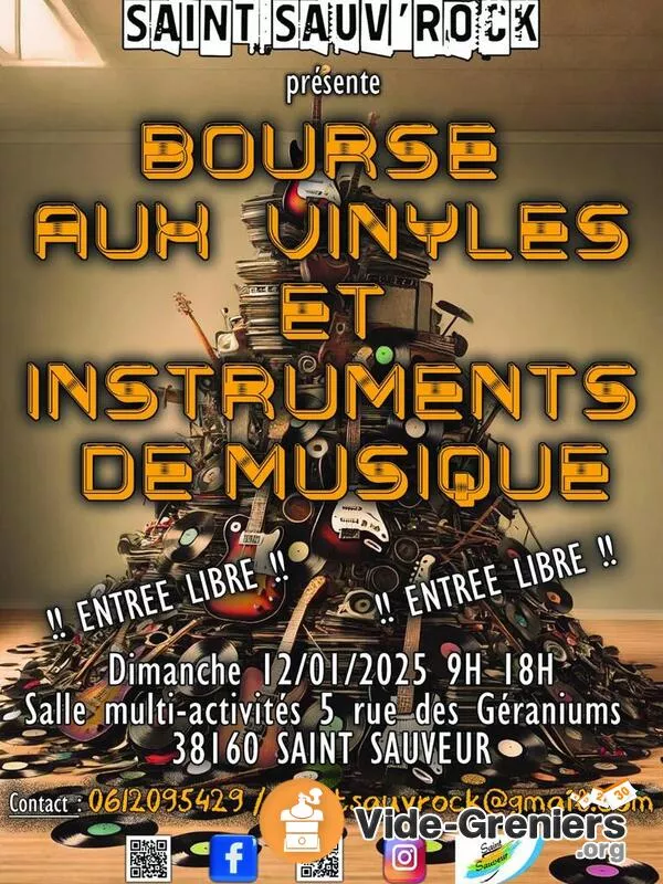 Bourse Aux Vinyles et Instruments de Musique