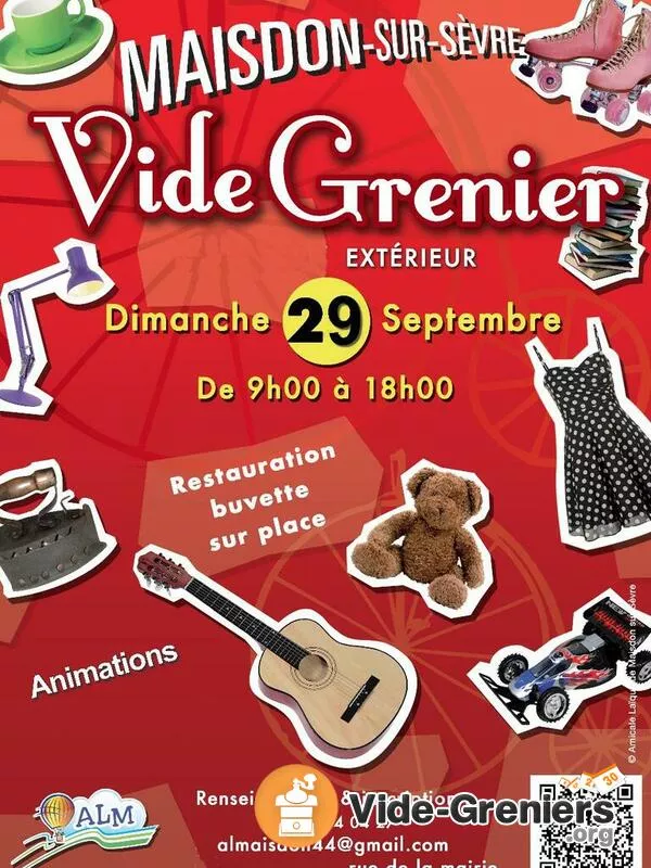 Vide Grenier Maisdon sur Sevre