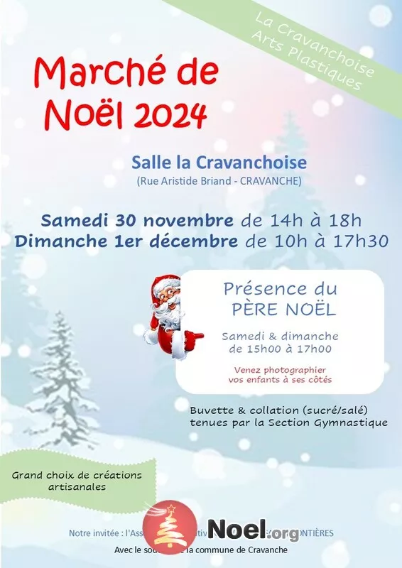 Marché de Noël de la Cravanchoise Arts Plastiques