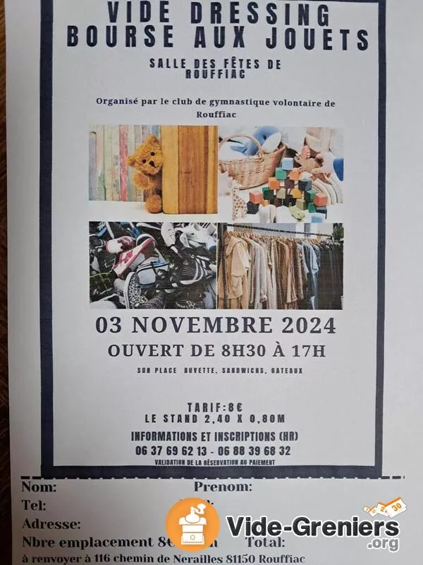 Vide Dressing et Bourse Aux Jouets