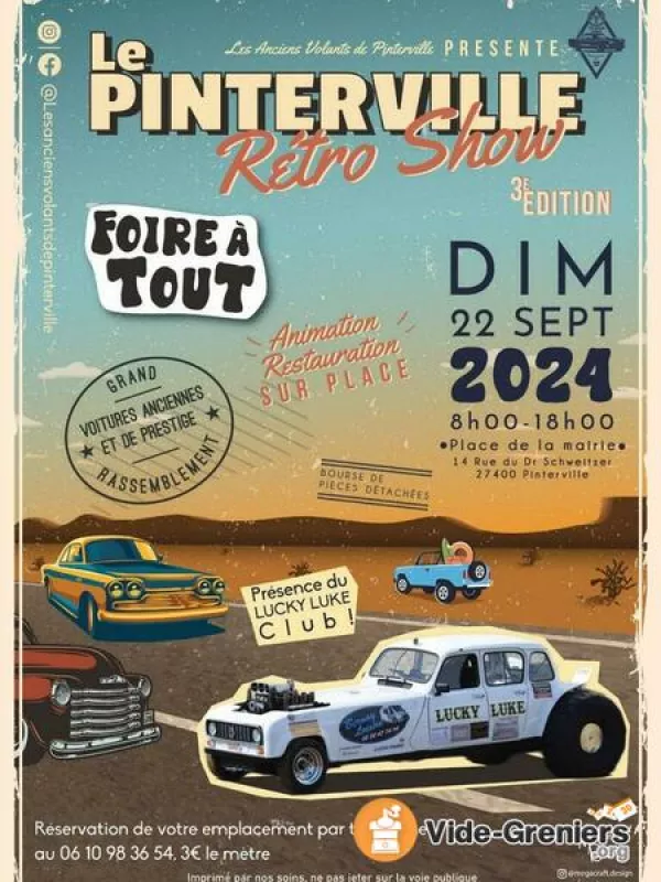 Le Pinterville Retro Show 3E Edition